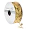 1" x 3yd. Gold Leaf Ribbon by Celebrate It® Classic